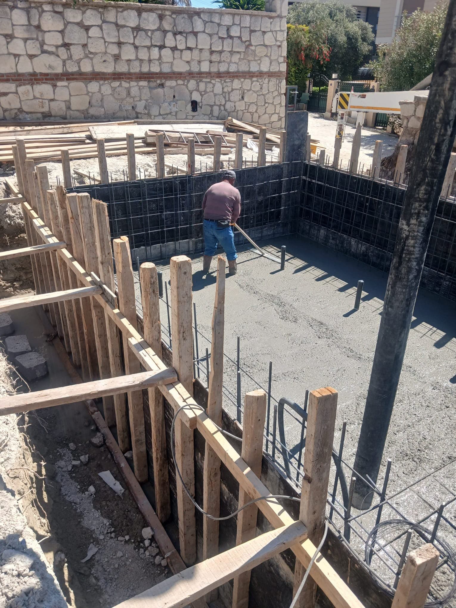 Beton mala işçiliği