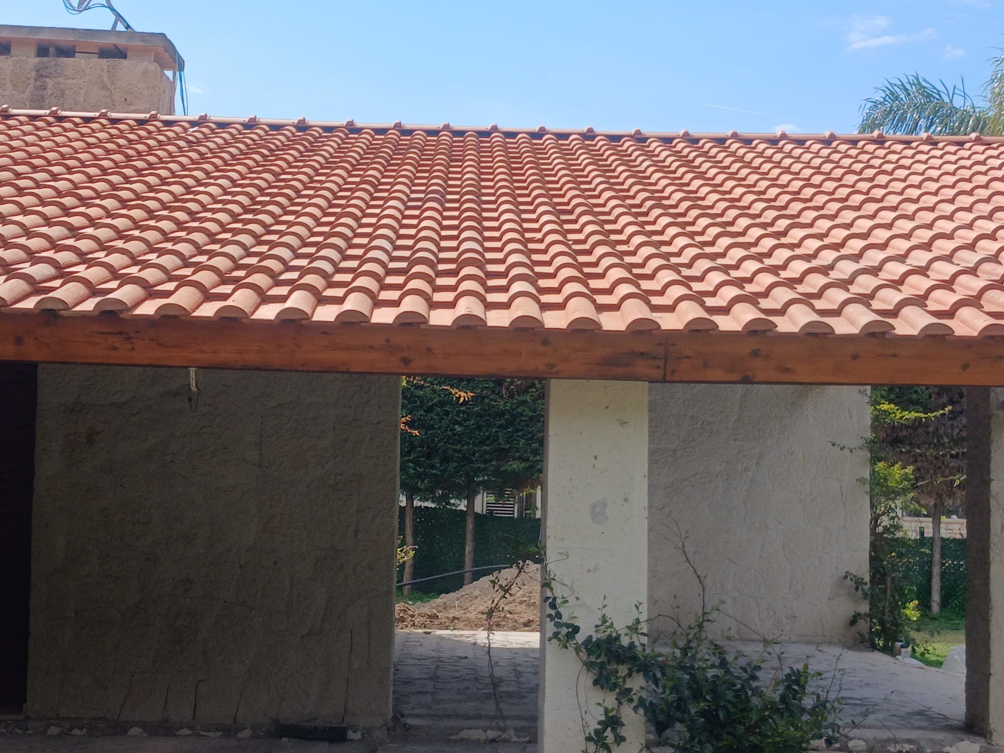 Çatı mahya detayı